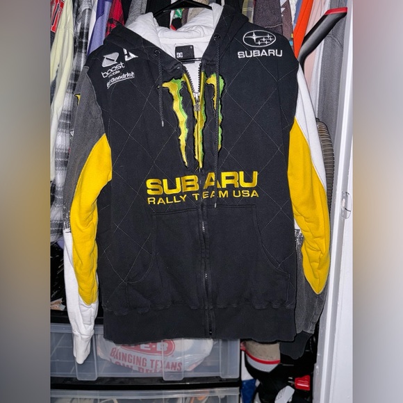 (“RARE OH SO RARE”) 2004-2005 Ken Block Team Subaru zip hoodie(PacSun) Exclusive - Picture 1 of 9